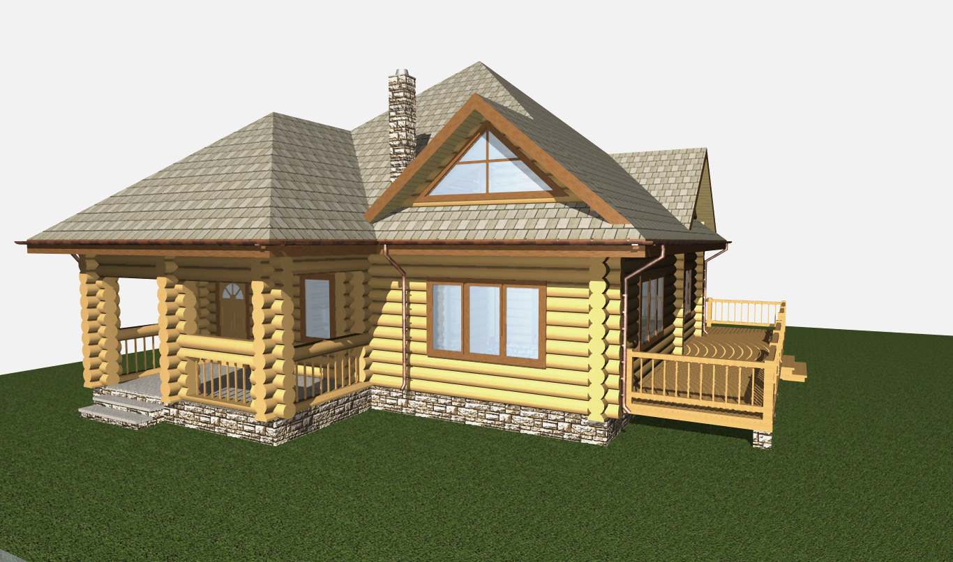 Проект дерев’яного будинку