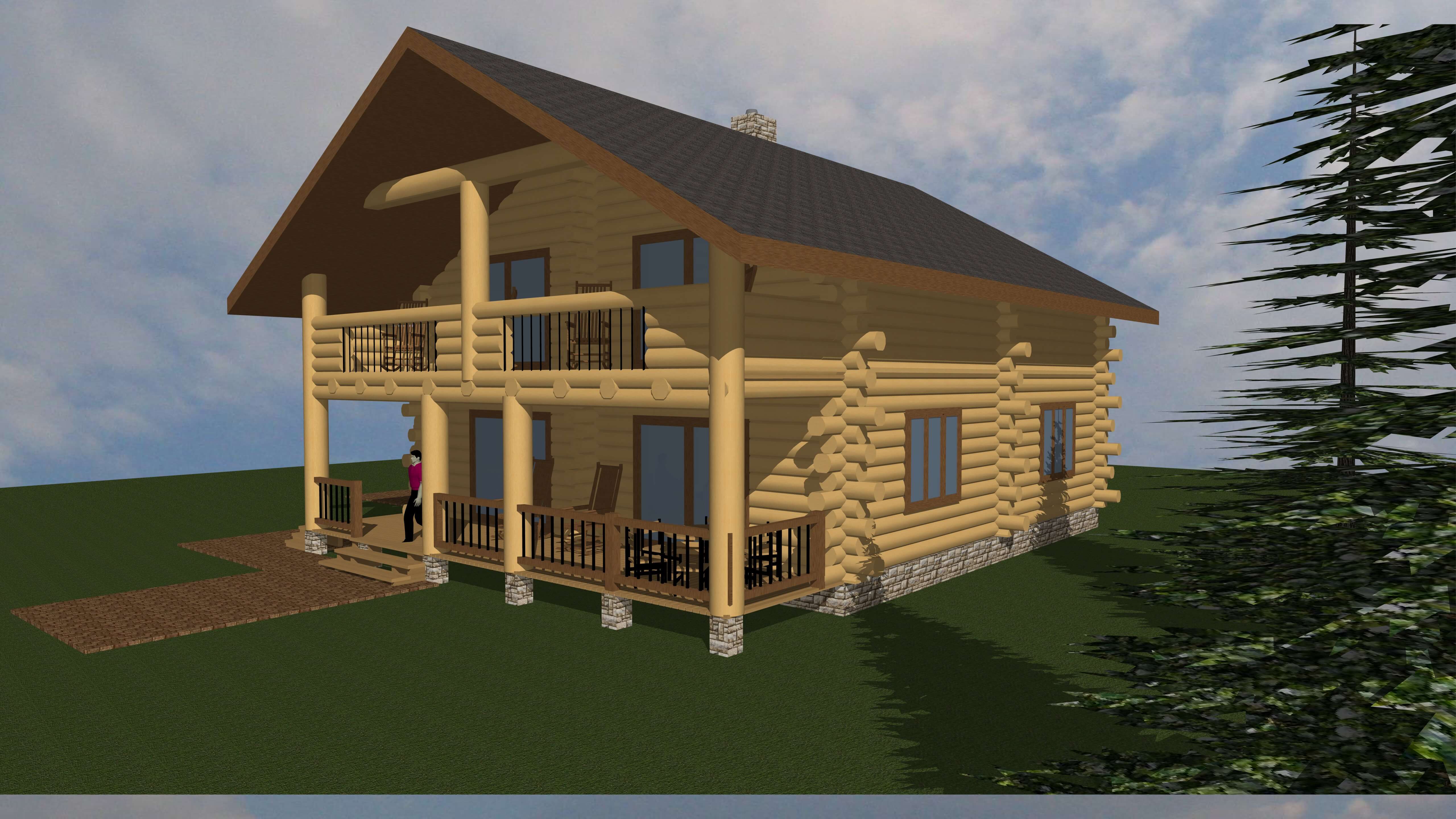 проект дерев’яного будинку