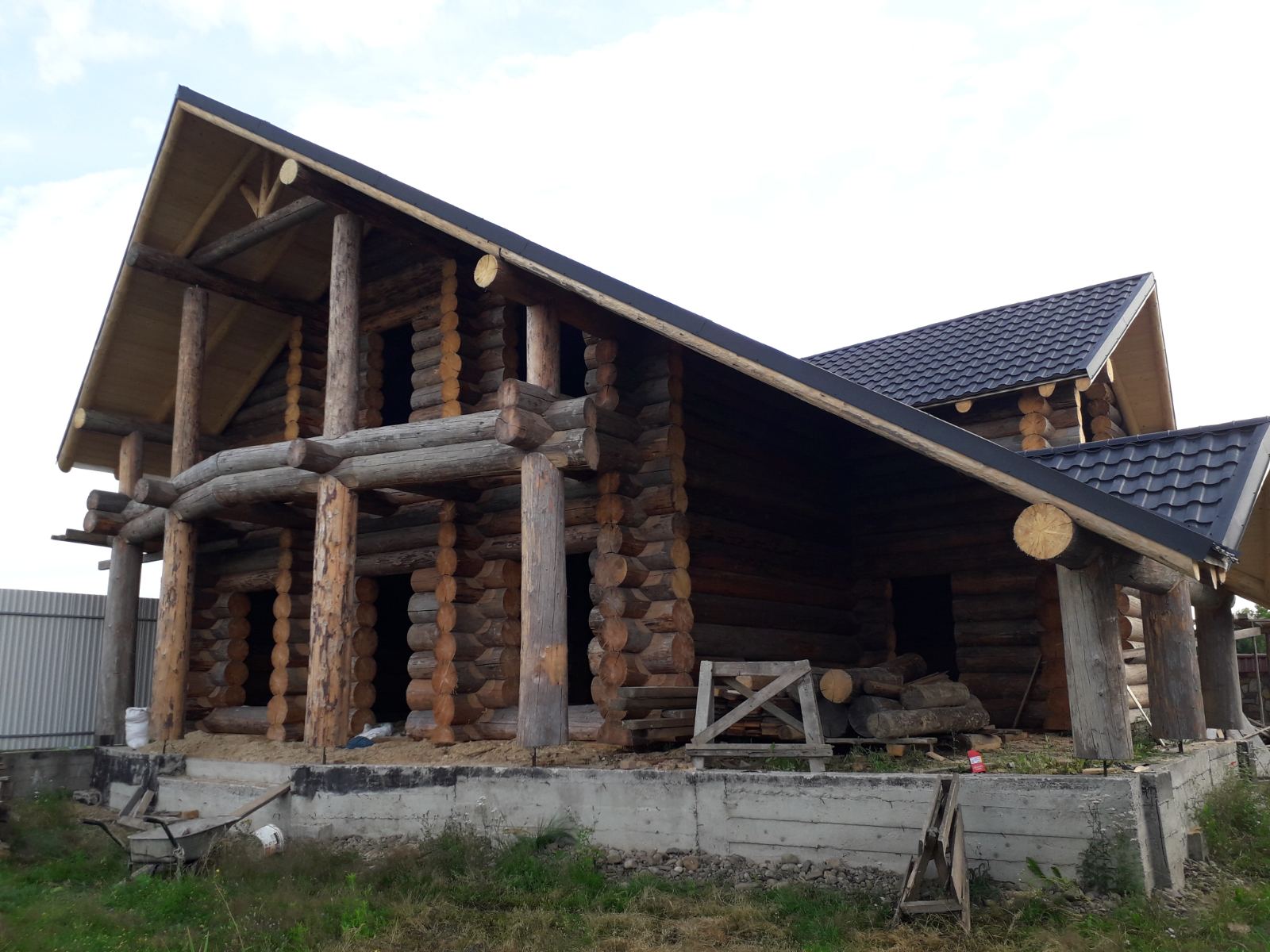 wooden house. Ivano-Frankivsk