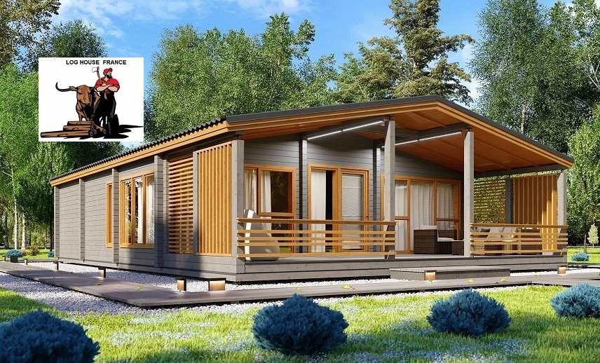 деревянный дом 71м² + 28м² терраса